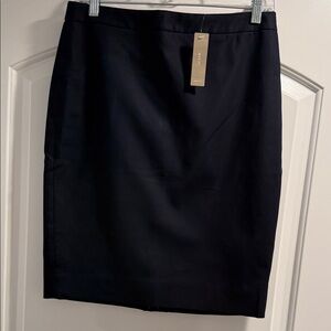 J. Crew No.2 Pencil Skirt Navy